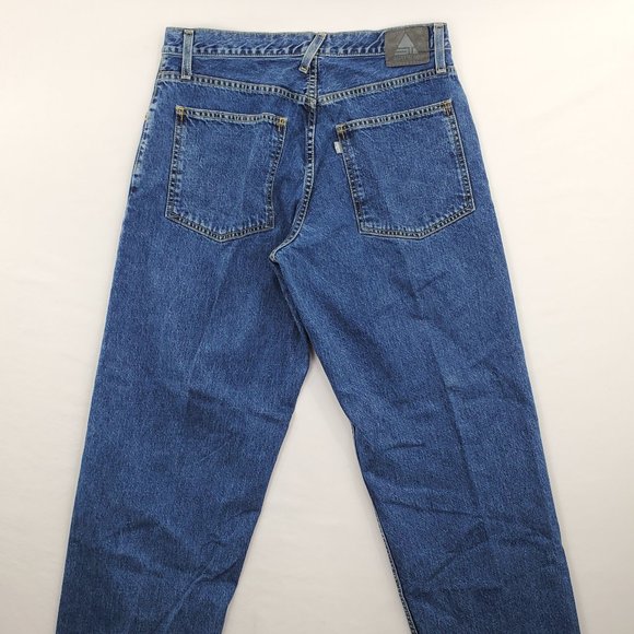 Vtg Y2K Levi's SilverTab Jeans Blue Baggy Loose Denim Pants Men’s 33x32 (34x31) - Picture 2 of 12